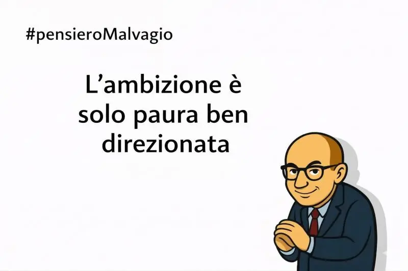 Una persona consapevole e consapevole di sé stesso: l'ambizione ben direzionata non è paura ma scelta autentica