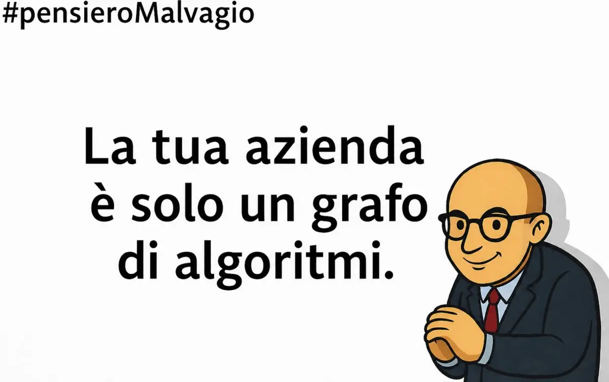 Workflow algoritmico e strutture organizzative ripensate come grafi di processi intelligenti