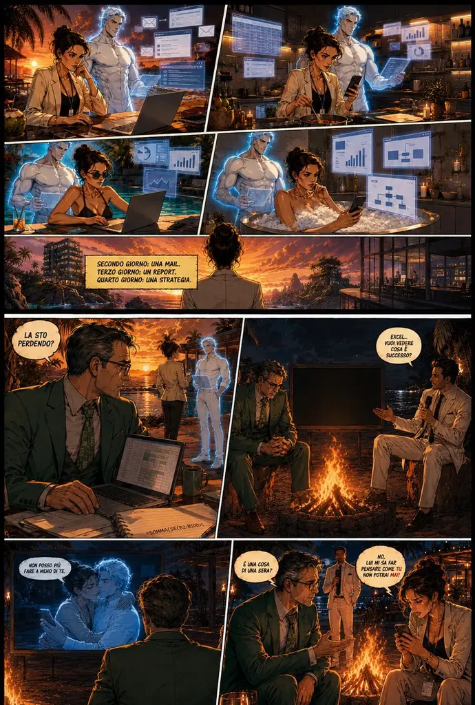 Temptation AI-land comic - Episodio 1 parte 2